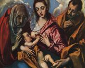 Holy Family (The Virgin of the Good Milk) - 埃尔·格列柯